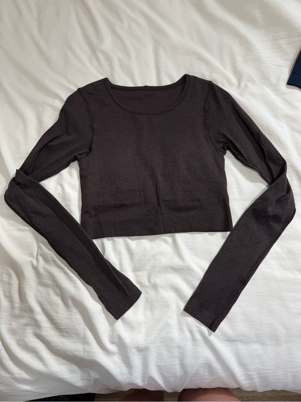 lululemon athletica Ebb to street Cropped Long-Sleeve Top